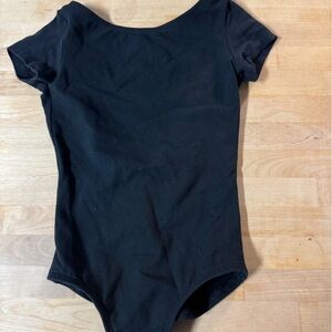 Girls black leotard Size Large